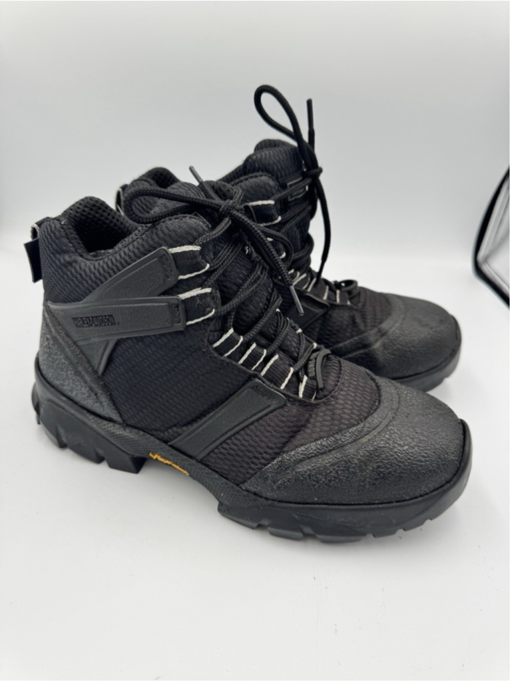 Harley Davidson XCR Gore-Tex Vibram Riding Moto Boots Black Mens 8.5 Motorcycle